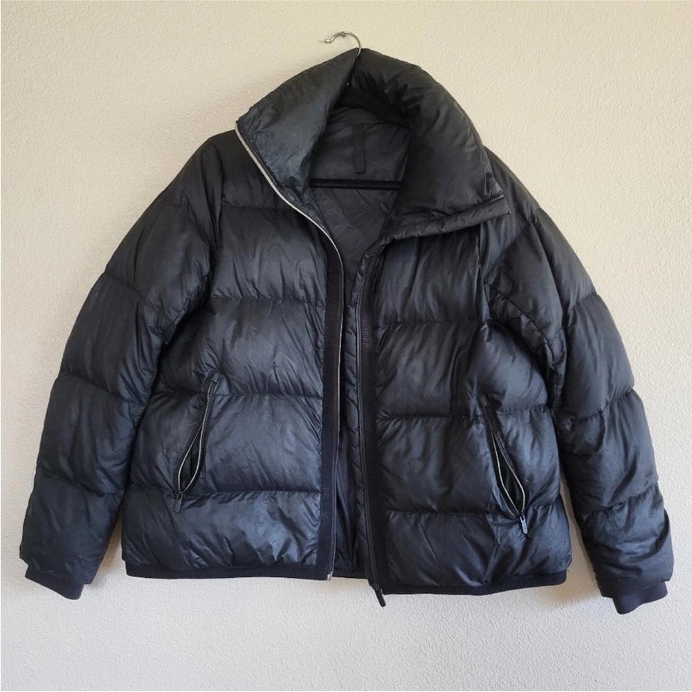 Lululemon Cloudscape Puffer Down Jacket, Black Size 8